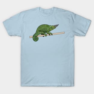 Jackson's chameleon cartoon illustration T-Shirt